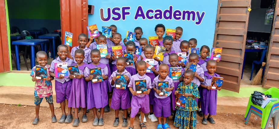 USF Academy a tuition-free school fully dedicated to the educational, moral, and skill-development needs of out-of-school children